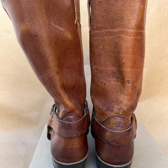 Frye Tan Heeled Boots - Picture 8 of 12